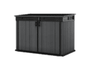 Keter 6’x3.5′ Cortina Heavy Duty Plastic Storage Unit – Dark Grey-oakleysgardenmachine- Free shipping