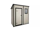 Keter 6′ x 4′ Manor Plastic Pent Garden Storage Shed – Beige-oakleysgardenmachine- Free shipping